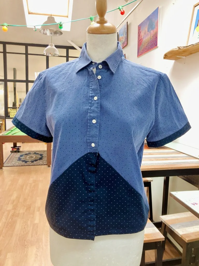 Chemise à fleurs